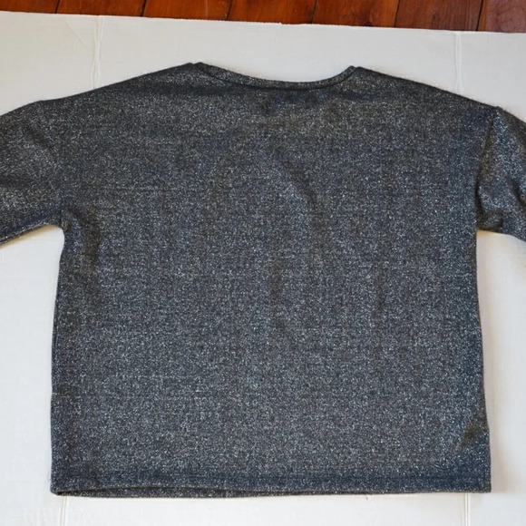 ZARA  Grey Sparkly Top - Picture 7 of 7